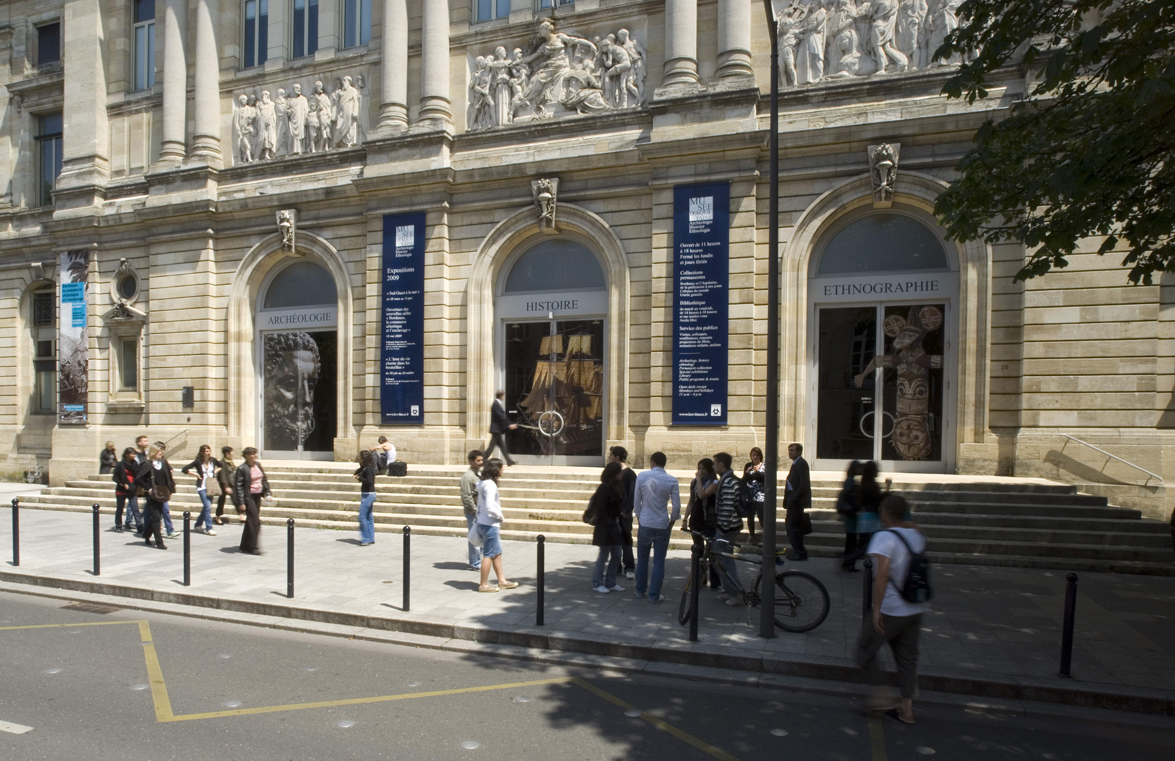 Musée d'Aquitaine de Bordeau - photo extérieur Lysiane Gauthier