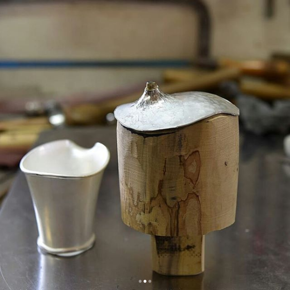 Pichet - Couvercle - Argent massif - Roland Daraspe - Avril 2018